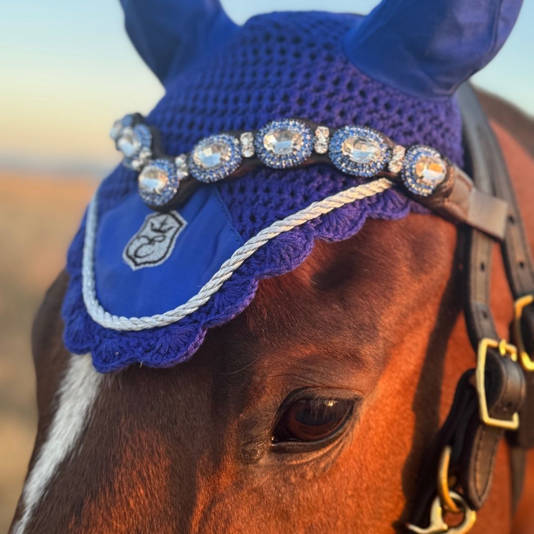 Majorelle Blue Saddle Pad Set