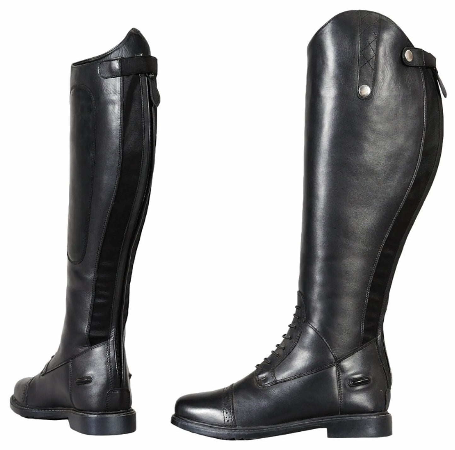 TuffRider Ladies Plus Rider Field Boots - Color: Black