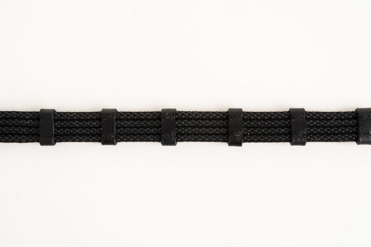 Sure Grip Rubber Rein with 1" Hand Stop