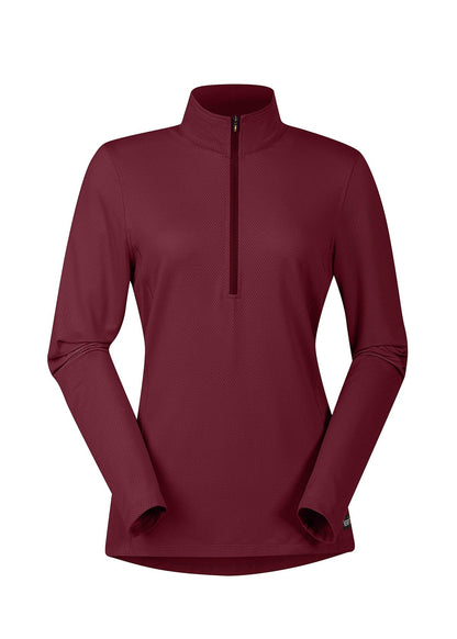 Kerrits Ladies Ice Fil Lite Long Sleeve Solid Riding Shirt