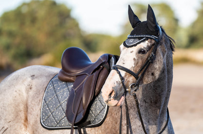 Stardust Grey Saddle Pad Set