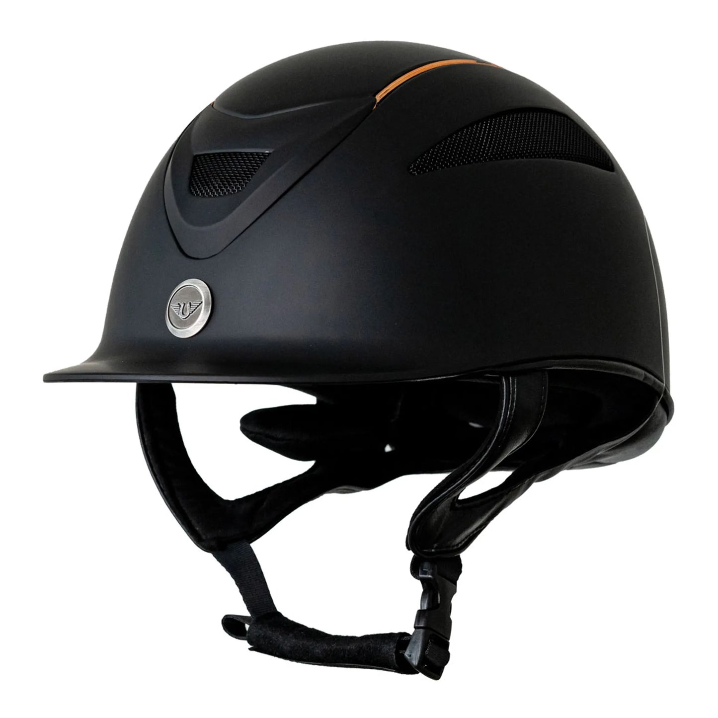 TuffRider Ventek Air Riding Helmet-Rose Gold
