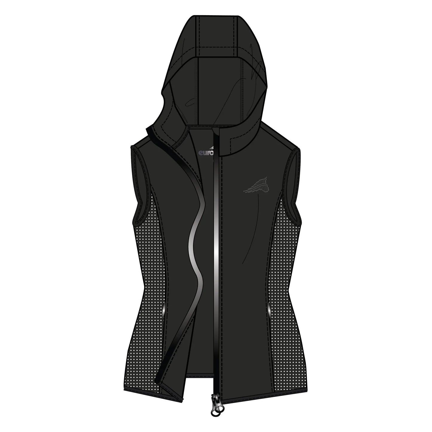 Euro-star Bodywarmer ESMadeleine-Black
