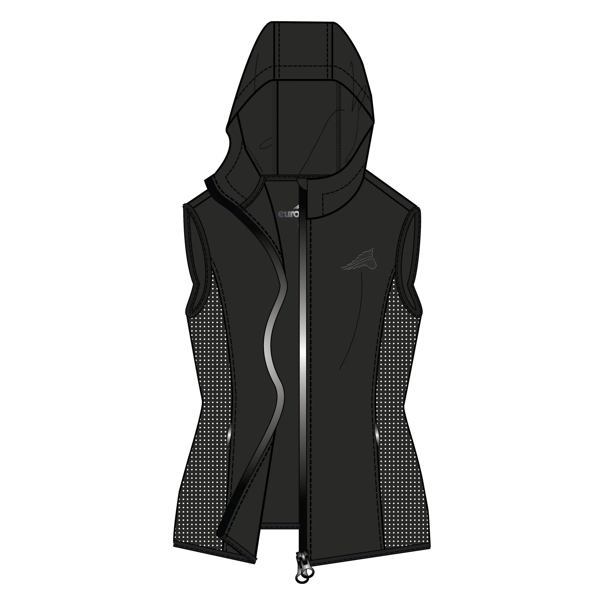 Euro-star Bodywarmer ESMadeleine-Black