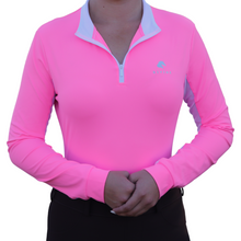 Sweet Lady Sun Shirt - Hot Pink