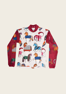 Fun in the Barn Pink Children's Long Sleeve Shirt