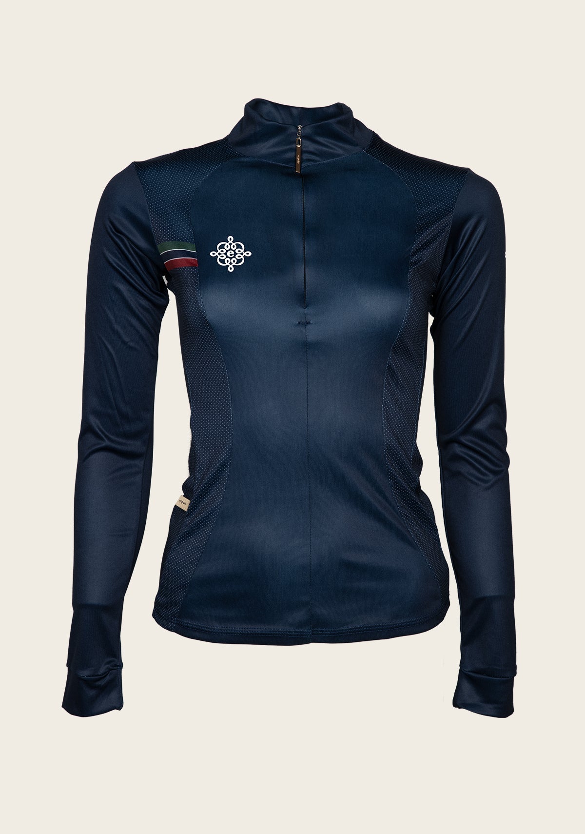 On Sale Espoir Lumiere Eternal Collection Navy Quarter Zip Sun Shirt