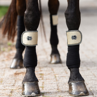 Champagne Polo Wraps