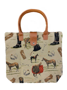 Horse FOLDING Reusable Tote Bag