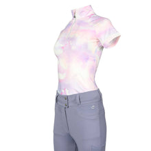 JPC Equestrian - Dapplebay Lavender Haze 1/4 Zip Light Riding Top-Short Sleeve