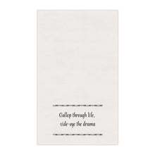 "Gallop through Life, side-eye the drama" Horse-tastic Tea/bar Towels with Inspiring Quotes, Kitchen Decor, Gift for Horse Lovers, Unique Home Accessories, Perfect for Housewarming