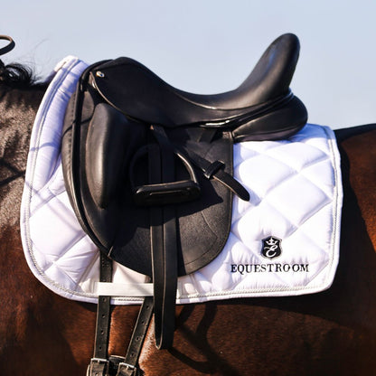 B&W - White Saddle Pad