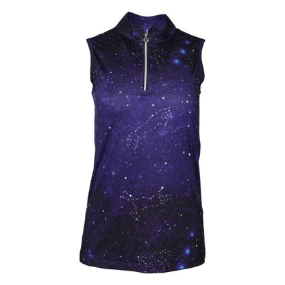 JPC Equestrian - Dapplebay Constellation 1/4 Zip Light Riding Top-Sleeveless