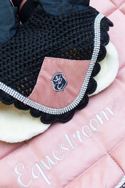 Powder Pink Suede Fly Hat