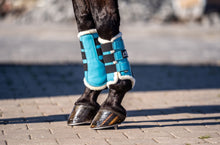Alice Blue Brushing Boots