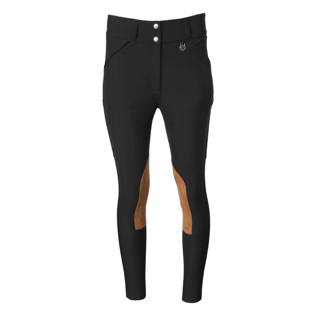 Dapplebay - Dapplebay Sport Knee Patch Breeches - Black
