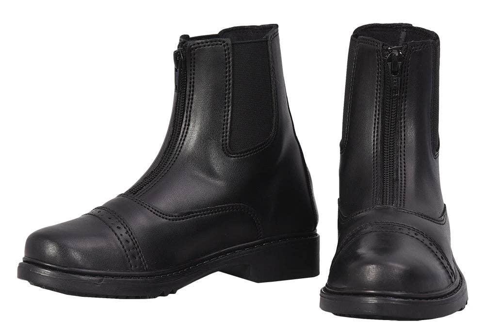 TuffRider Children's Starter Front Zip Paddock Boots