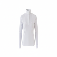 Bib Front Show Shirt - White