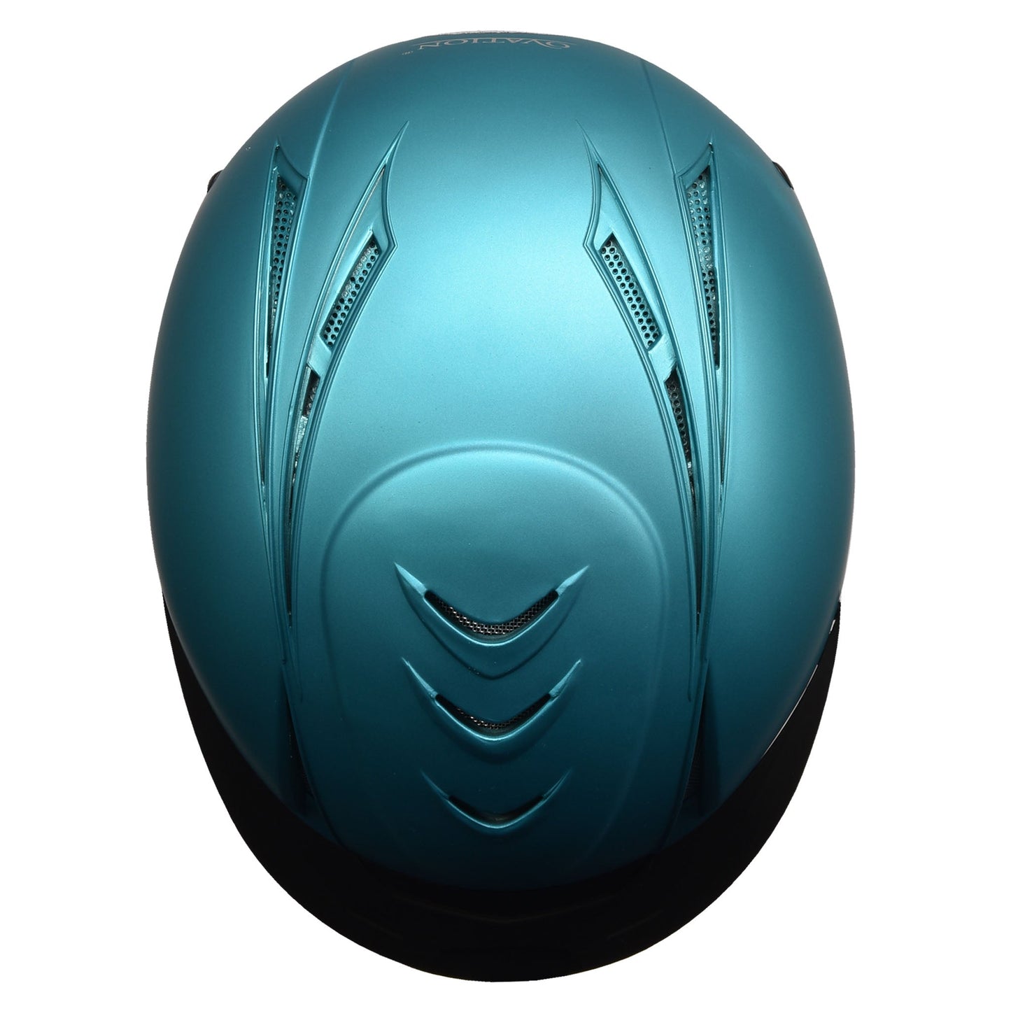 Metallic Deluxe Schooler Helmet- Teal