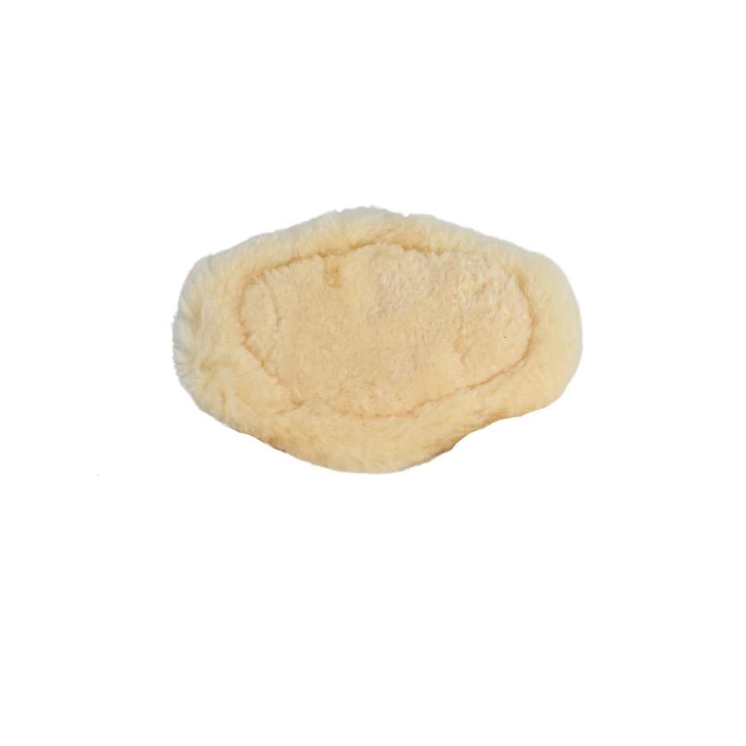 Removable Genuine Sheepskin Pads for Long Comfort Girth