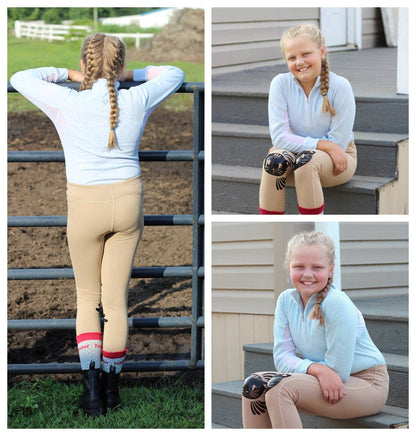 TuffRider Children's Ventilated Technical Long Sleeve Shirt