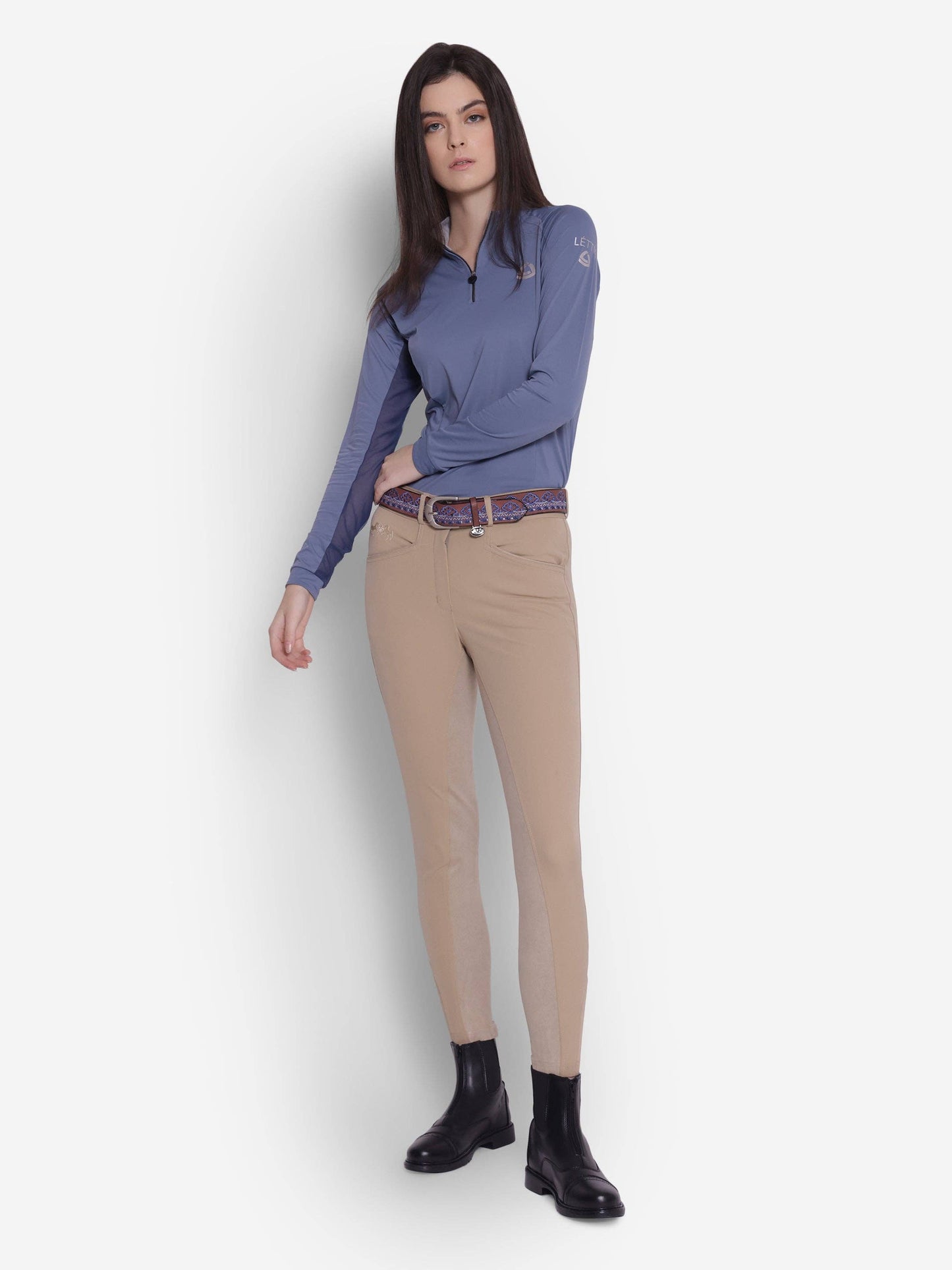 JPC Equestrian - Lettia EquiFine Ladies Long Sleeve Sun Shirt