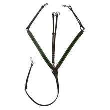 JPC Equestrian - Henri de Rivel Pro Elastic Breastplate Martingale with Running Attachment