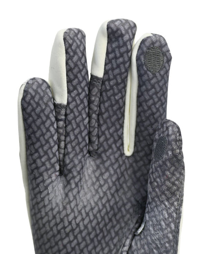 Oil-Tac Copper Tech™️ Leather Premium Riding Glove in White