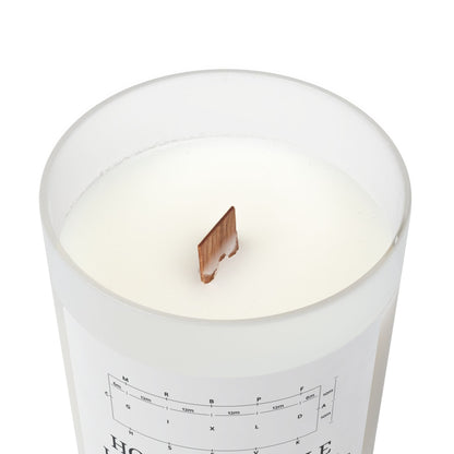 Frosted Glass Candle, 11oz - Hold On/Overthink