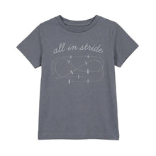 Dapplebay Kids All In Stride Tee-Moonrise