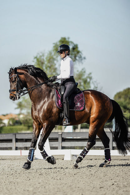 Ultraviolet Saddle Pad Set
