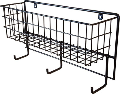 Basket & Tack Rack for Horse | Sturdy, Multi-Function, Mounted Design | 5 Year Warranty