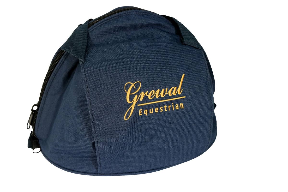 Grewal Equestrian - Royal Blue Helmet Bag