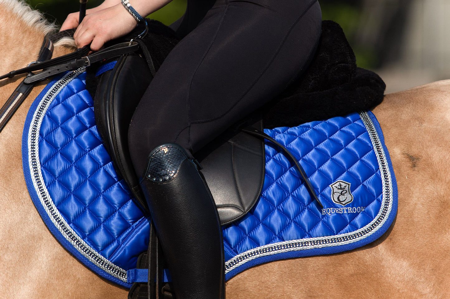 Majorelle Blue Saddle Pad Set