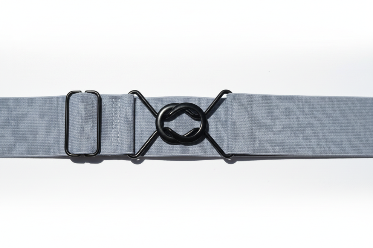 Comfort Fit Belt - Gray