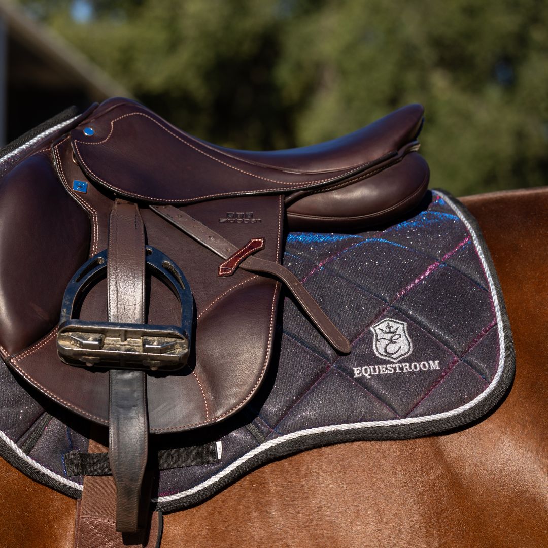 Ultraviolet Saddle Pad Set
