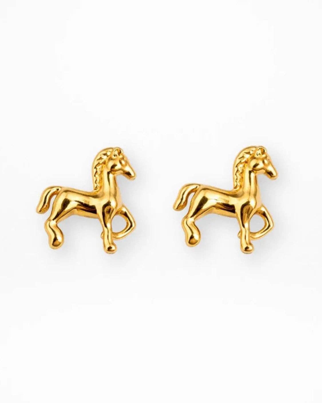Bridle Up Hope Shop - Tiny Horse Earrings