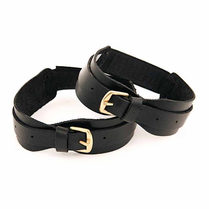 Kelley and Company - No Fuss Leather Jod Garter Straps, Elastic
