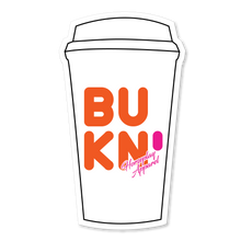 Buck N Go Nuts Cup Sticker