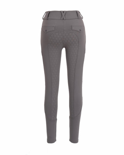 Dove Grey Mid-Weight Winter Full Seat Breeches