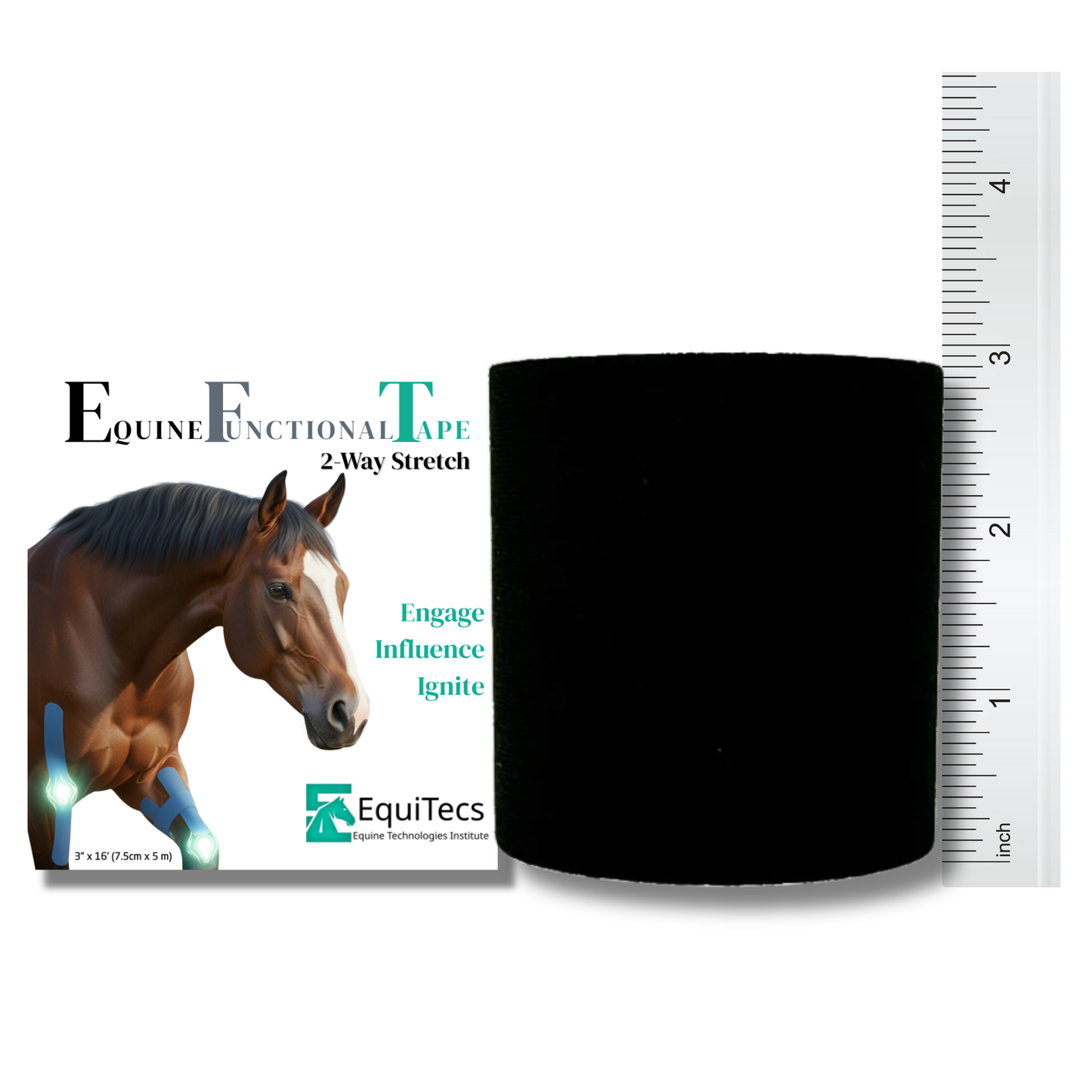 EFT 2-Way 3" Single Roll Black
