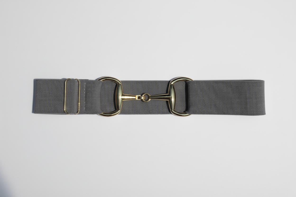 Comfort Fit Belt - Gray