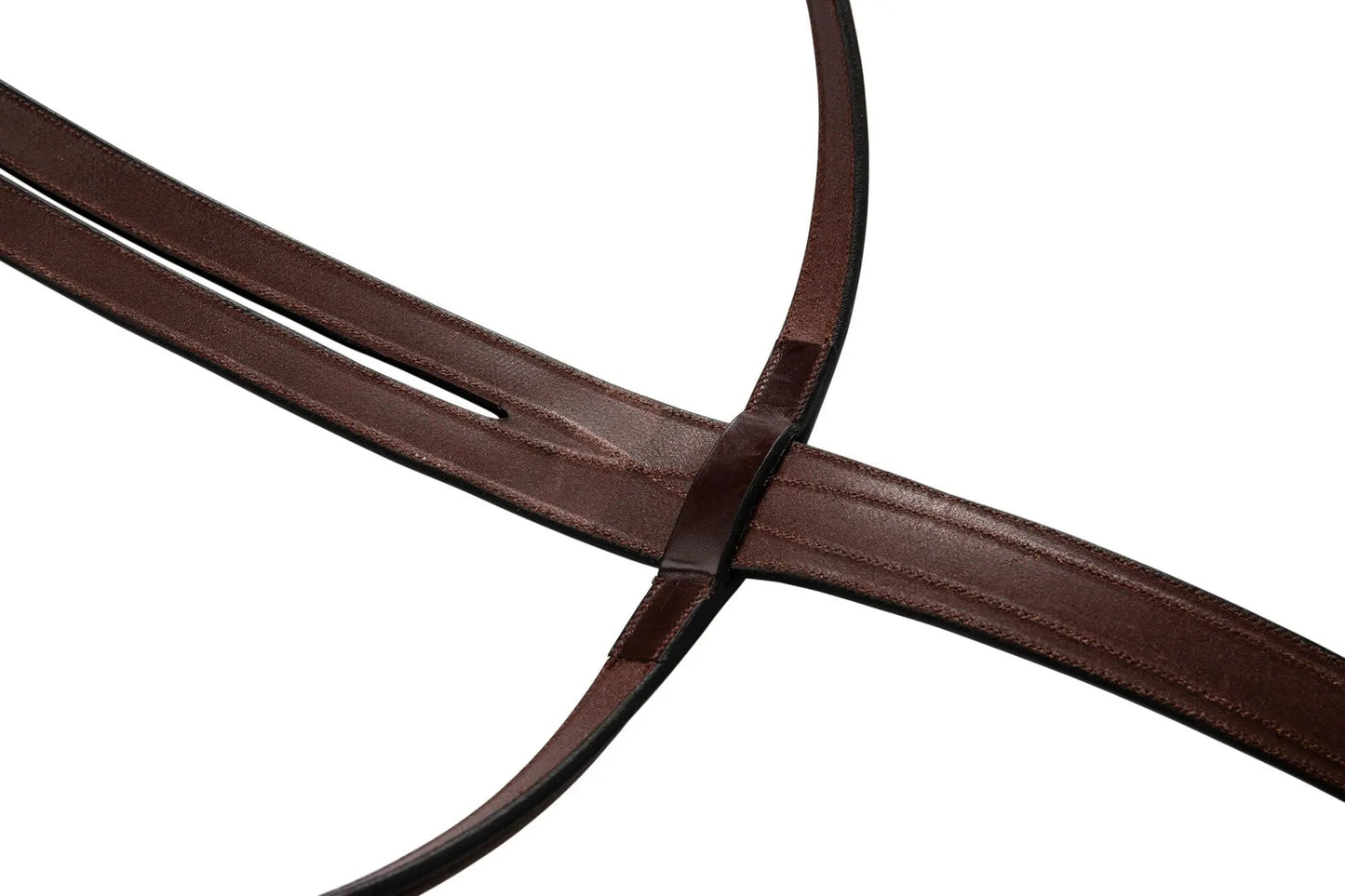 Huntley Equestrian Sedgwick Fancy Stitched Running Martingale, Full Size
