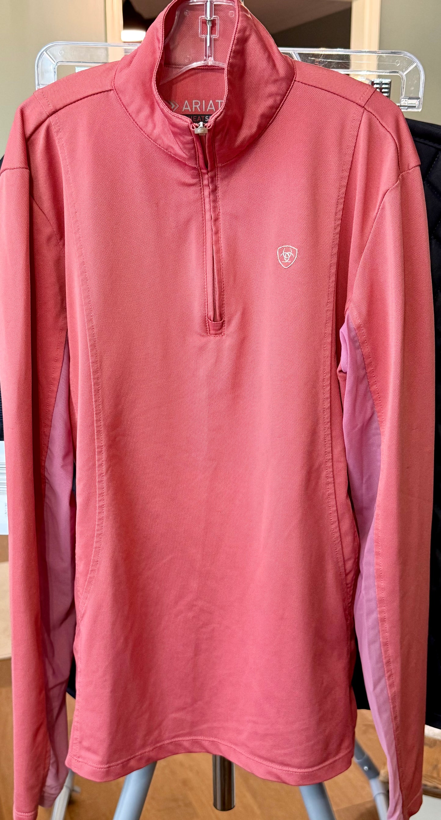 AriatTEK Heat Series Long Sleeve Riding Shirt | Women's XS | Coral Pink