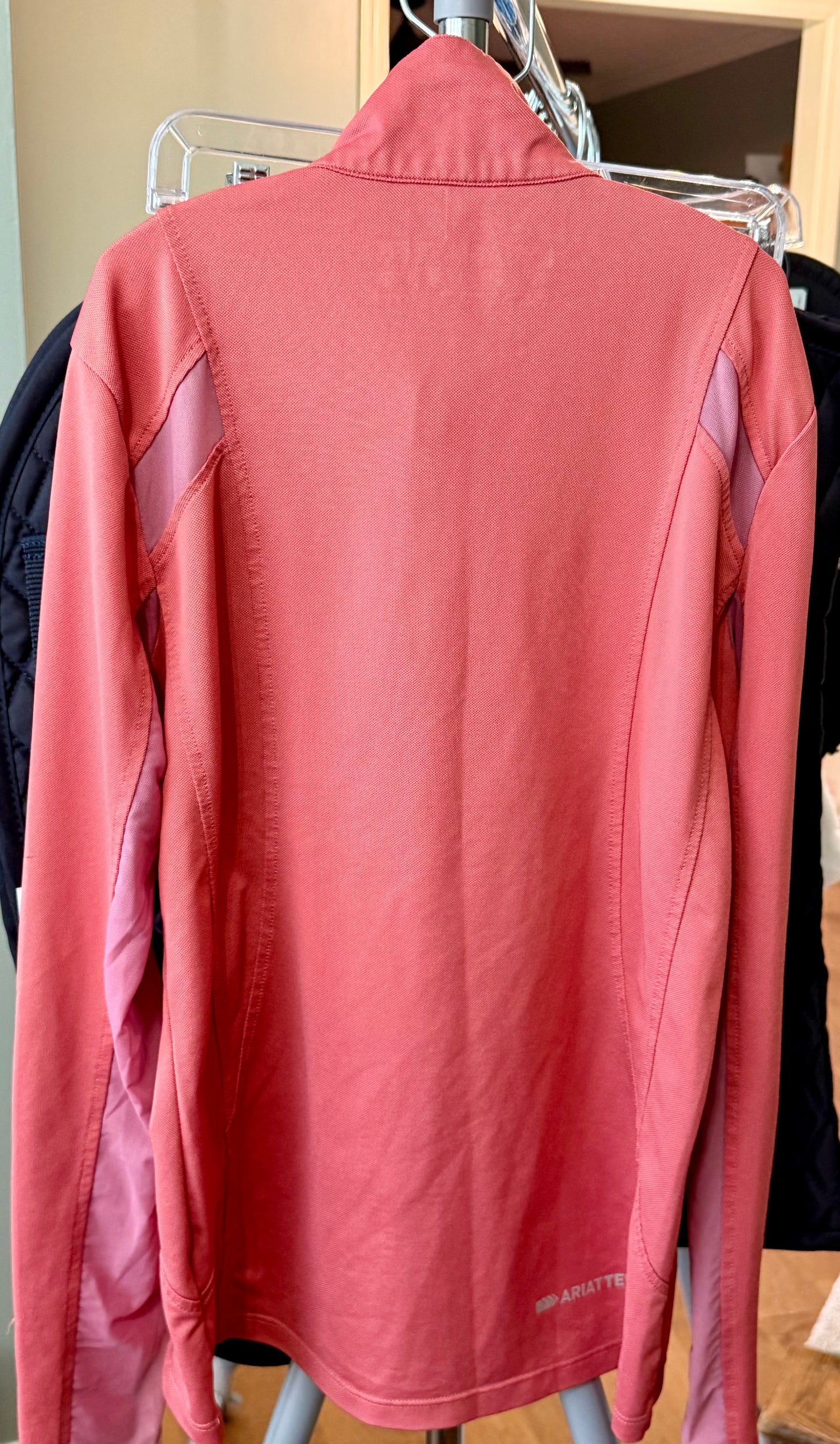 AriatTEK Heat Series Long Sleeve Riding Shirt | Women's XS | Coral Pink