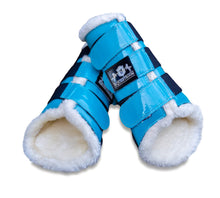 Alice Blue Brushing Boots