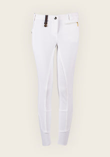 Espoir Inspire White Full Seat Bamboo Breeches