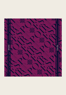 ESPOIR on Berry Square Scarf