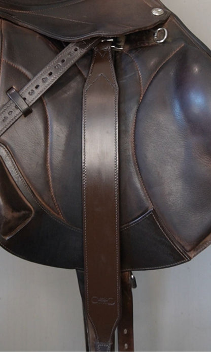 Stable Ride Stirrup Leathers w/removable keeper
