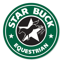 Starbuck Equestrian Sticker